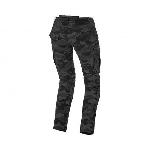 Macna Arrival Mens Textile Summer Trousers Camo Black | 1654013-180