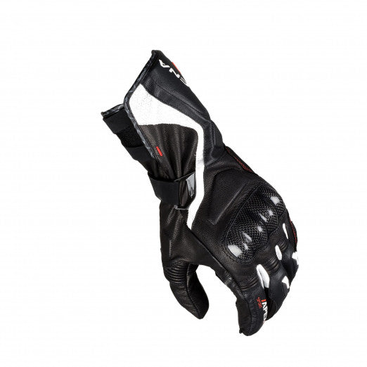 Macna Apex Gloves Black/White/Red | 1906211-123