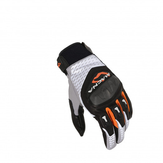 Macna Siroc Gloves Black/White/Orange | 1906230-123