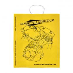 MCS Motorcycle Storehouse, Logo Carrier Bag Paper