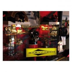 MCS Motorcycle Storehouse, Logo Light Box Sign
