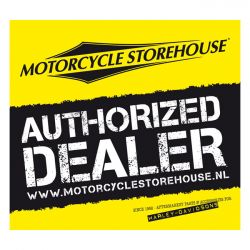 MCS Motorcycle Storehouse, Authorized Dealer Sticker
