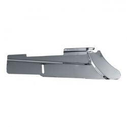 MCS Lower Rear Belt Guard. Chrome