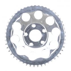 MCS Rear Sprocket, Chrome. 51T