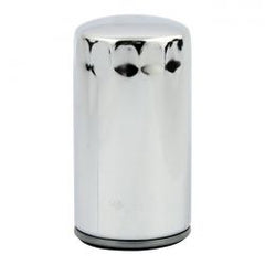 MCS Spin-On Oil Filter. Chrome