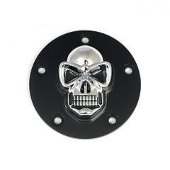 MCS Skull Point Cover. Black/Chrome