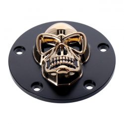 MCS Skull Point Cover. Black/Gold