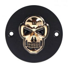 MCS Skull Point Cover. Black/Gold