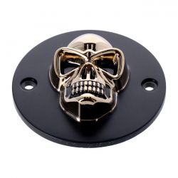 MCS Skull Point Cover. Black/Gold