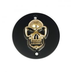 MCS Skull Point Cover. Black/Gold