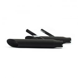 MCS Super Slash Universal Muffler 16-1/2" Long Black