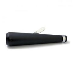 MCS Megaphone Universal Muffler 16.5" Long Black With Te Tip