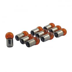 MCS Turn Signal Bulb, Small Diameter. Amber Lens. 21Cp/6Cp