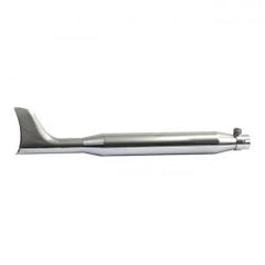 MCS Fishtail Universal Muffler 30" Long Chrome