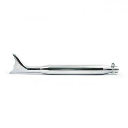 MCS Batwing Fishtail Universal Muffler 30" Long Chrome
