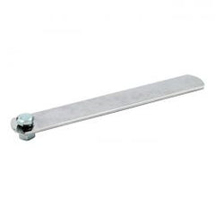 MCS Universal Exhaust Mount Bracket. 8" Long, 1 Hole