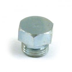 MCS Timing/Drain Plug. Hex, Zinc