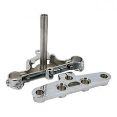 MCS Stock Style FLST/F 41mm Triple Trees. Chrome