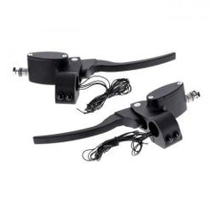 MCS Custom Handlebar Control Kit Hydr. Clutch. Matte Black