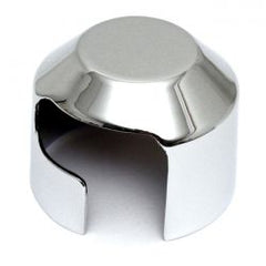 MCS Solenoid End Cover. Chrome