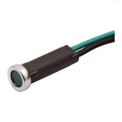 MCS Custom 5/16" Led Indicator Light. Green Lens