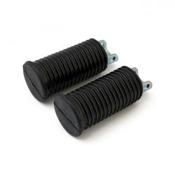 MCS OEM Style Footpegs, Large Diameter. Black