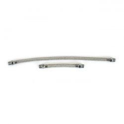 MCS Shovel Rocker Box Oil Line Kit. Braided Stainless