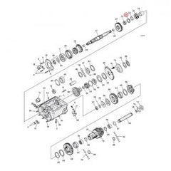 MCS Washer, Transmission Mainshaft 2Nd & 3Rd Gear -.005"