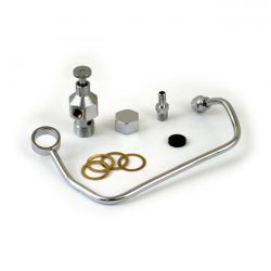 MCS Custom 40-65 Fuel Valve Kit. Chrome