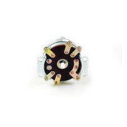 MCS FL Style Ignition Switch, Electronic. Flat Key. Chrome