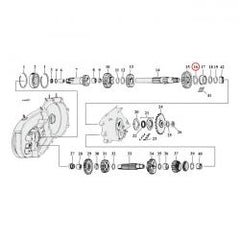 MCS Thrust Washer, Transmission Mainshaft, Right Side .065"