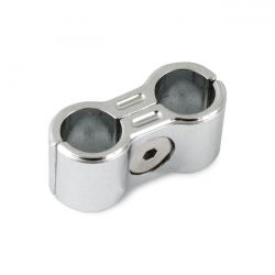 MCS 8mm Spark Plug Wire Separator. Grooved, Chrome
