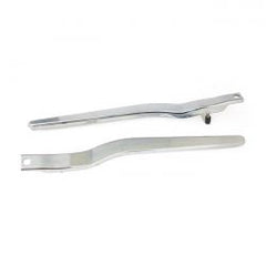 MCS 58-84 FL Fender Struts. Chrome