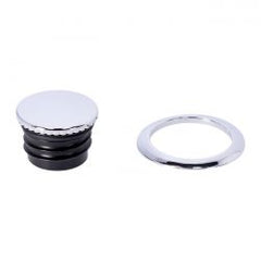 MCS Pop-Up Gas Cap Set. Chrome