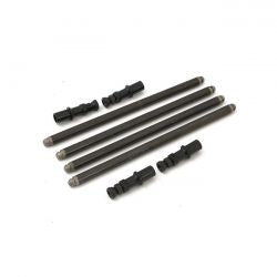 MCS Shovel Chromoly Pushrod Kit. Solid Conversion