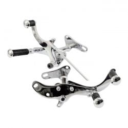 MCS 79-E84 XL Sportster Forward Control Kit. Chrome