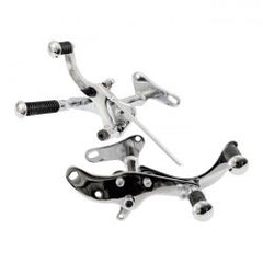 MCS 79-E84 XL Sportster Forward Control Kit. Chrome