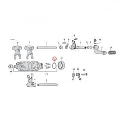 MCS Retaining Ring, Shifter Cam