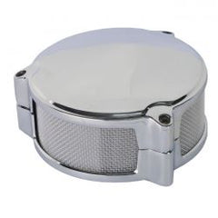 MCS Dragtron Star Air Cleaner Assembly. Chrome