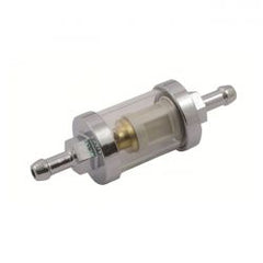MCS Clear-View Fuel Filter, 1/4" Id. Chrome