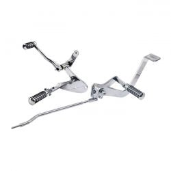 MCS FXR Forward Control Kit. Chrome