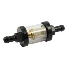 MCS Clear-View Fuel Filter, 5/16 Id. Black