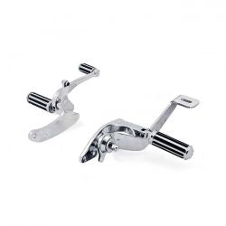 MCS Dyna Forward Control Kit. Chrome
