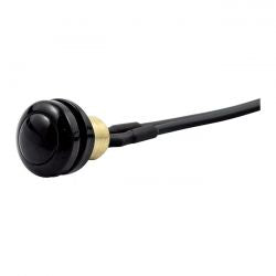 MCS Smooth Push Button Switch. Black