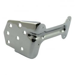 MCS Voltage Regulator/Rectifier Bracket. Chrome
