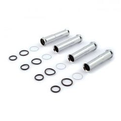 MCS Lower Pushrod Cover Kit. 84-99. Chrome