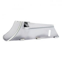 MCS Lower Rear Belt Guard. Chrome