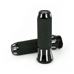 MCS Cobra, Billet Aluminum Grips. Cc Black