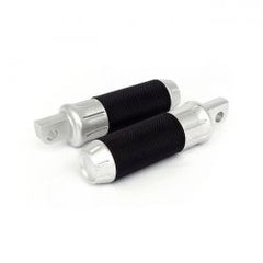 MCS Cobra Footpegs. Shot Peened Chrome