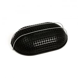 MCS Breather Style Air Cleaner Assembly, Oval. Black